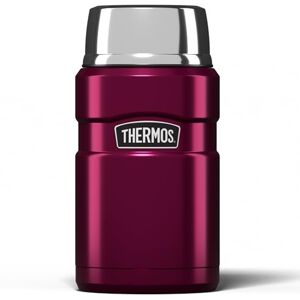 Thermos Stainless King Food Flask, 710ml Capacity Sleek Multi- Purpose Flask for Daily Food Prep Durable Stainless Steel with Raspberry Finish Ideal for On-The-Go Meals & Drinks Thermos Stainless King Food Flask, 710ml Capacity Sleek Multi- Purpose Flask for Daily Food Prep Durable Stainless Steel with Raspberry Finish Ideal for On-The-Go Meals & Drinks