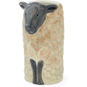 Cooksmart Highland Sheep Utensil Pot British Designed Stoneware Storage Holder Rustic Sheep & Nature Print Farmhouse Kitchen Accessory Durable & Stylish Organisation Solution Cooksmart Highland Sheep Utensil Pot British Designed Stoneware Storage Holder Rustic Sheep & Nature Print Farmhouse Kitchen Accessory Durable & Stylish Organisation Solution