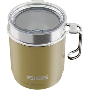 Sigg Camp Thermo Travel Mug Sand with Tritan Lid & Handle Dishwasher Safe BPA Free 18/8 Stainless Steel Camping & Hiking Dark Beige 0.36L Sigg Camp Thermo Travel Mug Sand with Tritan Lid & Handle Dishwasher Safe BPA Free 18/8 Stainless Steel Camping & Hiking Dark Beige 0.36L