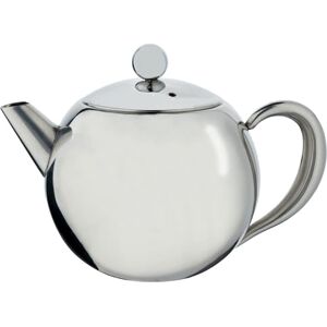 Café Olé Café Ole RT-017X Rondeo Stainless Steel Tea Pot Easy Pour Teapot with Infuser Basket 17oz 500ml, Grey Café Olé Café Ole RT-017X Rondeo Stainless Steel Tea Pot Easy Pour Teapot with Infuser Basket 17oz 500ml, Grey