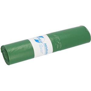DEISS PREMIUM 12022 Trash Bags - 60 Type, 25 Roll, Green DEISS PREMIUM 12022 Trash Bags - 60 Type, 25 Roll, Green