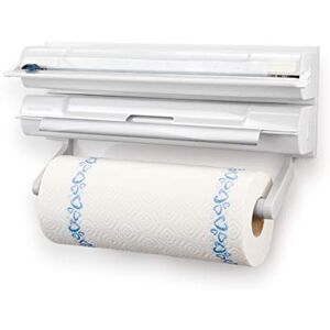 Tescoma Kitchen Organiser, 3 in 1 Onwall, Assorted, 39.3 x 19 x 9.3 cm Tescoma Kitchen Organiser, 3 in 1 Onwall, Assorted, 39.3 x 19 x 9.3 cm