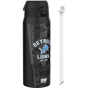 Ion8 NFL Detroit Lions Sports Thermal Water Bottle with Removable Straw, 750ml/24oz, Leak-proof Insulated Drinking Bottle, Easy to Open, Secure Lock, Dishwasher Safe, Flip Cover, Metal Water Bottle Ion8 NFL Detroit Lions Sports Thermal Water Bottle with Removable Straw, 750ml/24oz, Leak-proof Insulated Drinking Bottle, Easy to Open, Secure Lock, Dishwasher Safe, Flip Cover, Metal Water Bottle