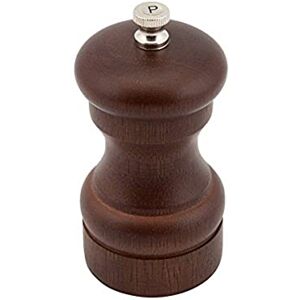 Genware NEV-SPWD10 Dark Wood Salt/Pepper Grinder, 10 cm Genware NEV-SPWD10 Dark Wood Salt/Pepper Grinder, 10 cm