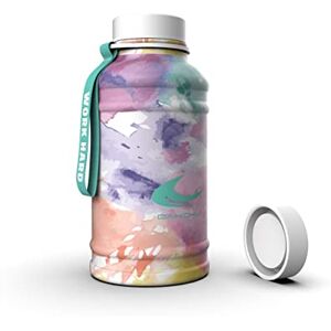 Daikoku Stainless Steel Water Bottle 1.3l BPA Free Useful for Gym and all kinds of Sports Double Wall Thermos 12 to 24 Hours C Decoration Yellow Daikoku Stainless Steel Water Bottle 1.3l BPA Free Useful for Gym and all kinds of Sports Double Wall Thermos 12 to 24 Hours C Decoration Yellow