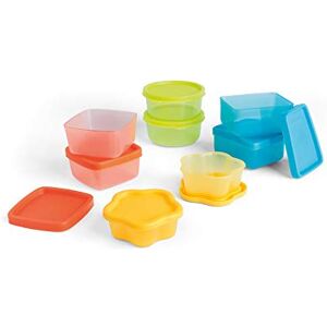 Excelsa Color Passion Set of 8 Mini Containers, Polypropylene, Multicoloured, Capacity: 130 and 150 ml Excelsa Color Passion Set of 8 Mini Containers, Polypropylene, Multicoloured, Capacity: 130 and 150 ml