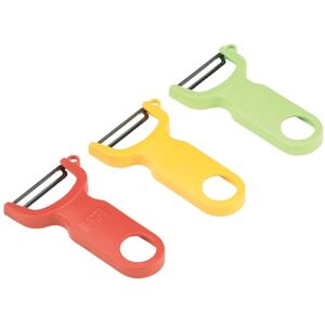 Kuhn Rikon Original Swiss Peeler, Set of 3, Red/Green/Yellow Kuhn Rikon Original Swiss Peeler, Set of 3, Red/Green/Yellow