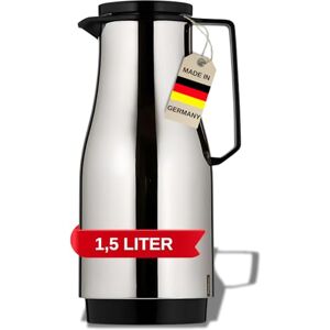 Helios Champion Vacuum Jug Black 1.5 Litre, Stainless Steel Helios Champion Vacuum Jug Black 1.5 Litre, Stainless Steel