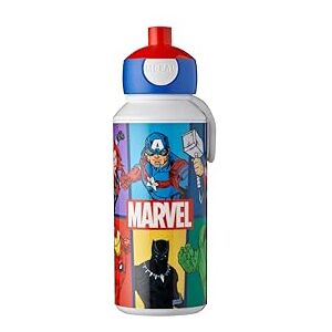 Mepal Drinking Bottle Pop-up Campus Drinking Bottle Leak Proof Drink Bottle For School BPA-free & Dishwasher Safe 400 ml Avengers Mepal Drinking Bottle Pop-up Campus Drinking Bottle Leak Proof Drink Bottle For School BPA-free & Dishwasher Safe 400 ml Avengers