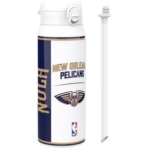 Ion8 NBA New Orleans Pelicans Sports Thermal Water Bottle with Removable Straw, 750ml/24oz, Leak Proof Insulated Drinking Bottle, Easy to Open, Secure Lock, Dishwasher Safe, Flip Cover, Metal Bottle Ion8 NBA New Orleans Pelicans Sports Thermal Water Bottle with Removable Straw, 750ml/24oz, Leak Proof Insulated Drinking Bottle, Easy to Open, Secure Lock, Dishwasher Safe, Flip Cover, Metal Bottle