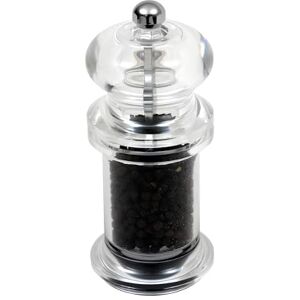 Genware Salt or Pepper Grinder Acrylic 14cm, SPGR14, Single Genware Salt or Pepper Grinder Acrylic 14cm, SPGR14, Single