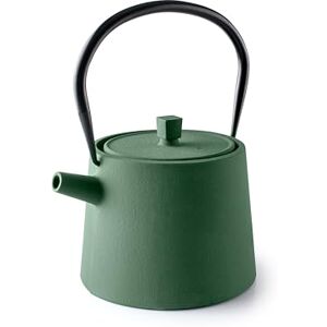 IBILI Yame Cast Iron Teapot, 1.2 liters, Enameled Interior, Suitable for Induction, Green IBILI Yame Cast Iron Teapot, 1.2 liters, Enameled Interior, Suitable for Induction, Green