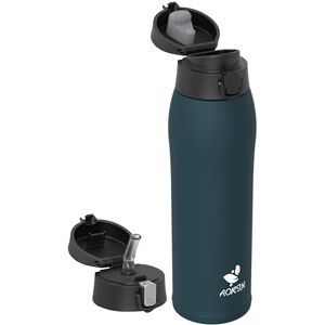 AORIN 18/8 Stainless Steel Water Bottle with 2 Lids, 950ml, Vacuum Insulated Metal Bottle, Leakproof Drinks Bottle, BPA Free, Hot & Cold Compatible, Portable Flask for Gym, Sport, Daily AORIN 18/8 Stainless Steel Water Bottle with 2 Lids, 950ml, Vacuum Insulated Metal Bottle, Leakproof Drinks Bottle, BPA Free, Hot & Cold Compatible, Portable Flask for Gym, Sport, Daily