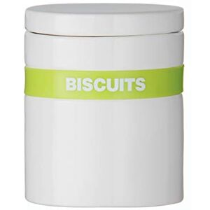 Premier Housewares Silicone Band Biscuit Canister Lime Green Premier Housewares Silicone Band Biscuit Canister Lime Green