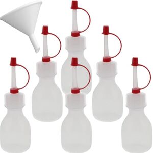 mikken 6 Spray Bottles 20 ml Dosing Bottles BPA Free Made in Germany with Filling Funnel mikken 6 Spray Bottles 20 ml Dosing Bottles BPA Free Made in Germany with Filling Funnel