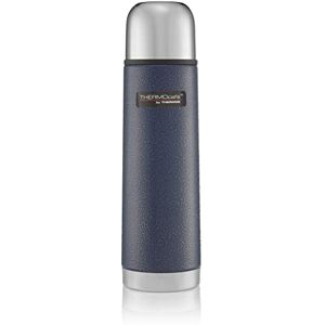 THERMOcafè by THERMOS Stainless Steel Flask, Hammertone Blue, 500 ml THERMOcafè by THERMOS Stainless Steel Flask, Hammertone Blue, 500 ml