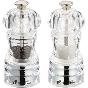 Zassenhaus Berlin KP0000035612 Mill Set Acrylic Salt Pepper Grinder Zassenhaus Berlin KP0000035612 Mill Set Acrylic Salt Pepper Grinder
