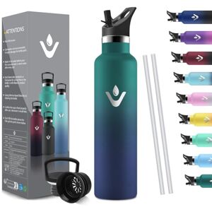 HoneyHolly Thermal Water Bottle, 1 Litre, BPA Free, Thermal Bottle, Double Walled Vacuum Insulated Bottle, 18/8 Stainless Steel, Thermal Water Bottles, with Straw, Thermos for Gym, Sports, Bike HoneyHolly Thermal Water Bottle, 1 Litre, BPA Free, Thermal Bottle, Double Walled Vacuum Insulated Bottle, 18/8 Stainless Steel, Thermal Water Bottles, with Straw, Thermos for Gym, Sports, Bike