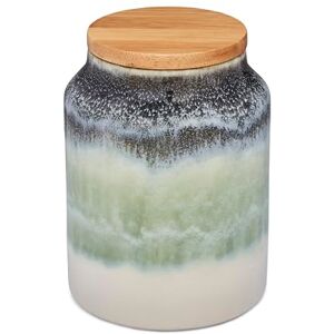 Cooksmart Ceramic Canister Tea & Sugar Canisters For All Kitchens Coffee & Tea Storage Jars With Modern Designs Cooksmart Ceramic Canister Tea & Sugar Canisters For All Kitchens Coffee & Tea Storage Jars With Modern Designs