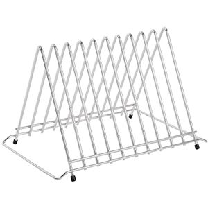 Hygiplas Heavy Duty Stainless Steel Chopping Board Rack 10 Slots DP037 Hygiplas Heavy Duty Stainless Steel Chopping Board Rack 10 Slots DP037