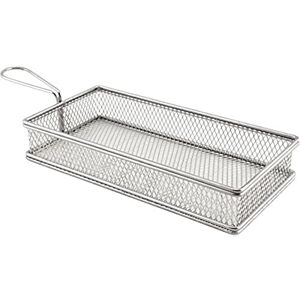 Genware NEV-SVBL2613 Large Rectangular Serving Basket, 26 cm x 13 cm x 4.5 cm Genware NEV-SVBL2613 Large Rectangular Serving Basket, 26 cm x 13 cm x 4.5 cm
