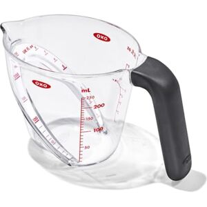 OXO 1050584V4UK Good Grips Angled Measuring Jug, 250 ml OXO 1050584V4UK Good Grips Angled Measuring Jug, 250 ml