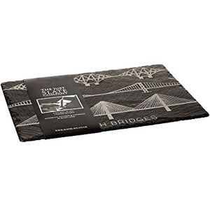 The Just Slate Company JS/CB/R/FB Forth Bridges Cheese Board, Slate, Black The Just Slate Company JS/CB/R/FB Forth Bridges Cheese Board, Slate, Black