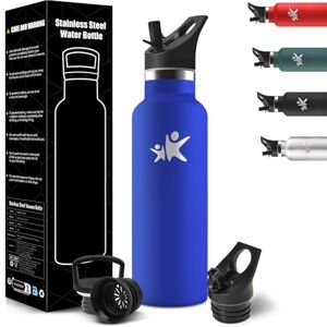 HoneyHolly 500 ml Children's Thermal Bottle BPA-Free 18/8 Stainless Steel Double Walled Vacuum Flask with Straw for School Sports HoneyHolly 500 ml Children's Thermal Bottle BPA-Free 18/8 Stainless Steel Double Walled Vacuum Flask with Straw for School Sports