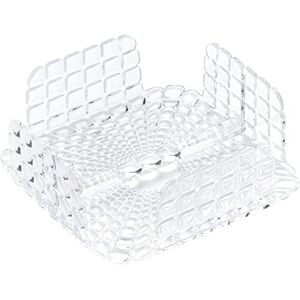 Guzzini Tiffany, Table Napkin Holder- Transparent, 20 x 20 x h7,3cm 198700000 Guzzini Tiffany, Table Napkin Holder- Transparent, 20 x 20 x h7,3cm 198700000