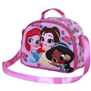 Disney Princess Flowers-3D Lunch Bag, Pink, 26 x 20 cm Disney Princess Flowers-3D Lunch Bag, Pink, 26 x 20 cm