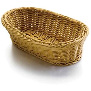 LACOR 63482 Oval Bread Basket, 16 x 28 x 8.5 cm, Beige LACOR 63482 Oval Bread Basket, 16 x 28 x 8.5 cm, Beige