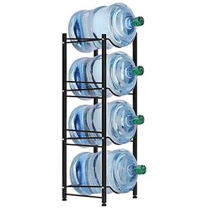 LIANTRAL Water Cooler Jug Rack, 4-Tier Heavy Duty Water Bottle Holder Storage Rack for 5 Gallon Water Dispenser, 5 Gallon Water bottle Holder, 5 Gallon Water Jug Holder LIANTRAL Water Cooler Jug Rack, 4-Tier Heavy Duty Water Bottle Holder Storage Rack for 5 Gallon Water Dispenser, 5 Gallon Water bottle Holder, 5 Gallon Water Jug Holder