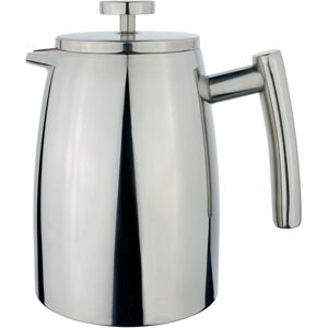 Café Stal Grunwerg Belmont 6 Cup Double Walled Cafetiere Coffee Maker, Mirror Finish, 800 ml,Silver Café Stal Grunwerg Belmont 6 Cup Double Walled Cafetiere Coffee Maker, Mirror Finish, 800 ml,Silver
