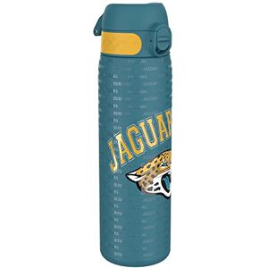 Ion8 NFL Jacksonville Jaguars Lightweight Steel Water Bottle, 600 ml/20 oz, Non-Insulated, Leak Proof, Easy to Open, Secure Lock, Dishwasher Safe, Flip Cover, Fits Cup Holders, Metal Water Bottle Ion8 NFL Jacksonville Jaguars Lightweight Steel Water Bottle, 600 ml/20 oz, Non-Insulated, Leak Proof, Easy to Open, Secure Lock, Dishwasher Safe, Flip Cover, Fits Cup Holders, Metal Water Bottle