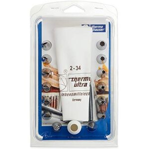 Thermohauser 8300031807 Reusable Set Made of Polyester Ultra Flex, 16 Pieces (Piping Bag, Adaptor, 14 Nozzles) Thermohauser 8300031807 Reusable Set Made of Polyester Ultra Flex, 16 Pieces (Piping Bag, Adaptor, 14 Nozzles)