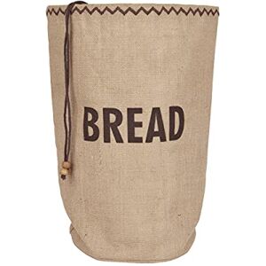 KitchenCraft Natural Elements Eco Bread Bag with Drawstring, Jute / 1% Cotton, 34 x 17 x 42 cm KitchenCraft Natural Elements Eco Bread Bag with Drawstring, Jute / 1% Cotton, 34 x 17 x 42 cm