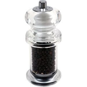 Genware NEV-SPCOM Combo Pepper/Salt Grinder Shaker, Acrylic Genware NEV-SPCOM Combo Pepper/Salt Grinder Shaker, Acrylic