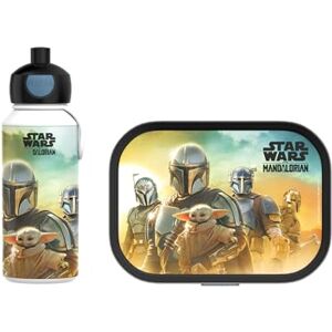 Mepal Lunch Set Campus For Children with Pop-up Drink Bottle & Lunch Box For School or On The Go Dishwasher Safe & BPA-free 400 + 750 ml Star Wars Mepal Lunch Set Campus For Children with Pop-up Drink Bottle & Lunch Box For School or On The Go Dishwasher Safe & BPA-free 400 + 750 ml Star Wars