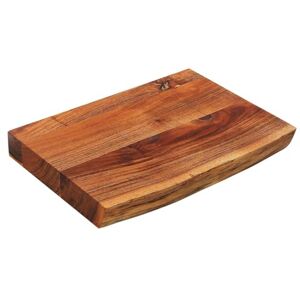 Zassenhaus Chopping Board Made of Acacia Wood, Solid Chopping Block, Wooden Chopping Board for Meat, Sustainably Grown Hardwood, Kitchen Board, 41 x 30 x 5 cm, Brown Zassenhaus Chopping Board Made of Acacia Wood, Solid Chopping Block, Wooden Chopping Board for Meat, Sustainably Grown Hardwood, Kitchen Board, 41 x 30 x 5 cm, Brown