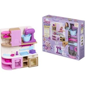 Tasty Tinies Bake Shop Petite Bakery 36 Piece Set For Making Cakes & Cookies In Just 25 Seconds Includes Working Mixer, Water Dispenser, Storage & Oven Baking Set For Kids Ages 6+ Tasty Tinies Bake Shop Petite Bakery 36 Piece Set For Making Cakes & Cookies In Just 25 Seconds Includes Working Mixer, Water Dispenser, Storage & Oven Baking Set For Kids Ages 6+
