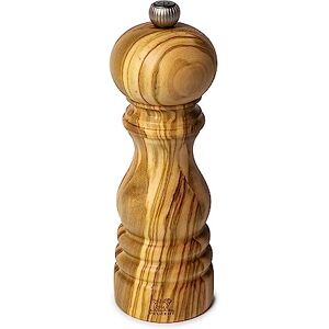 Peugeot - Paris Manual Pepper Mill Adjustable Grinder Olive Wood, Olive, 18 cm Peugeot - Paris Manual Pepper Mill Adjustable Grinder Olive Wood, Olive, 18 cm