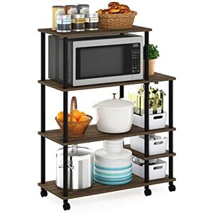 Furinno - Turn-N-Tube 4-Tier Toolless Kitchen Storage Cart Furinno - Turn-N-Tube 4-Tier Toolless Kitchen Storage Cart