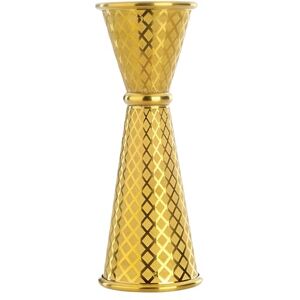 Barfly 1 x 2 oz. Diamond Lattice Etch Japanese Style Jigger, Gold Plated Barfly 1 x 2 oz. Diamond Lattice Etch Japanese Style Jigger, Gold Plated