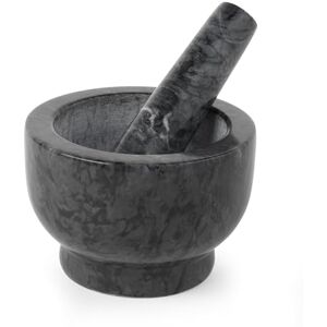 Salter BW11852EU7 Marble Pestle and Mortar – Hand Grind Herbs and Spices For Pesto, Garlic Masher, Marinades, Dressings, Spice Grinder Herb Crusher Kitchen Tool, Solid Heavy Weight, Black Salter BW11852EU7 Marble Pestle and Mortar – Hand Grind Herbs and Spices For Pesto, Garlic Masher, Marinades, Dressings, Spice Grinder Herb Crusher Kitchen Tool, Solid Heavy Weight, Black