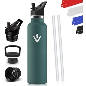 HoneyHolly Insulated Water Bottle, 1 Litre, 18/8 Stainless Steel, Thermal Bottle, BPA Free, Leak-Proof Thermal Bottles, Thermos for Picnic, Hiking, Outdoor Sports Military Green HoneyHolly Insulated Water Bottle, 1 Litre, 18/8 Stainless Steel, Thermal Bottle, BPA Free, Leak-Proof Thermal Bottles, Thermos for Picnic, Hiking, Outdoor Sports Military Green