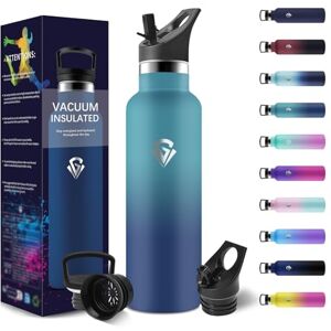 HoneyHolly Thermos Water Bottle, 750 ml, BPA-Free, Thermal Bottle, Double-Walled Vacuum Bottle, Thermal Bottles, 18/8 Stainless Steel, Steel Water Bottle, with Straw, Thermos for Gym, Sport, Bike HoneyHolly Thermos Water Bottle, 750 ml, BPA-Free, Thermal Bottle, Double-Walled Vacuum Bottle, Thermal Bottles, 18/8 Stainless Steel, Steel Water Bottle, with Straw, Thermos for Gym, Sport, Bike