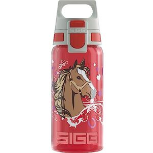 Sigg Sports Water Bottle For Kids Viva One Horses Suitable For Carbonated Drinks Leakproof Dishwasher Safe BPA Free School & Bike Red 0.5L Sigg Sports Water Bottle For Kids Viva One Horses Suitable For Carbonated Drinks Leakproof Dishwasher Safe BPA Free School & Bike Red 0.5L