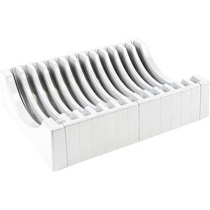 Emuca Dish Organizer for Furniture with Capacity for 13 Plates, Plastic Emuca Dish Organizer for Furniture with Capacity for 13 Plates, Plastic