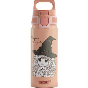 Sigg Aluminium drinking bottle for children WMB ONE Hermione suitable for carbonated drinks leak-proof feather-light BPA-free climate neutral certified pink 0.6 litres Sigg Aluminium drinking bottle for children WMB ONE Hermione suitable for carbonated drinks leak-proof feather-light BPA-free climate neutral certified pink 0.6 litres