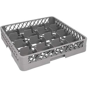 Vogue Nextday Catering F612 Glass Rack, 16 Compartments, 110 mm Vogue Nextday Catering F612 Glass Rack, 16 Compartments, 110 mm